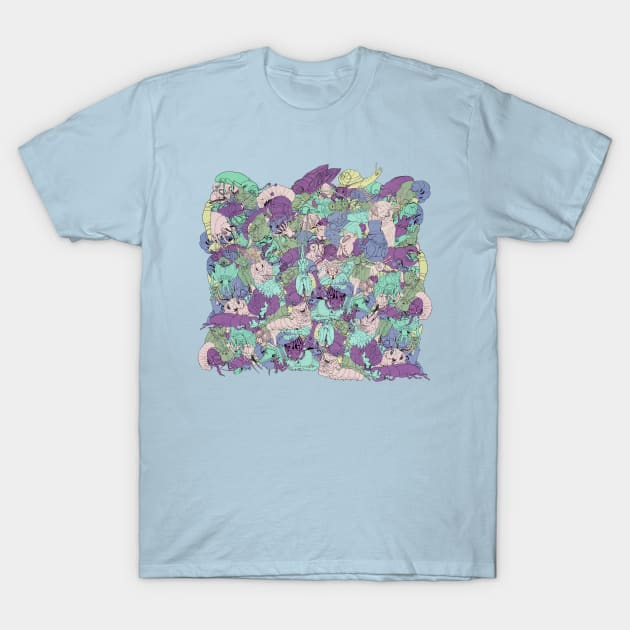 Crawlies party T-Shirt by charliedzilla